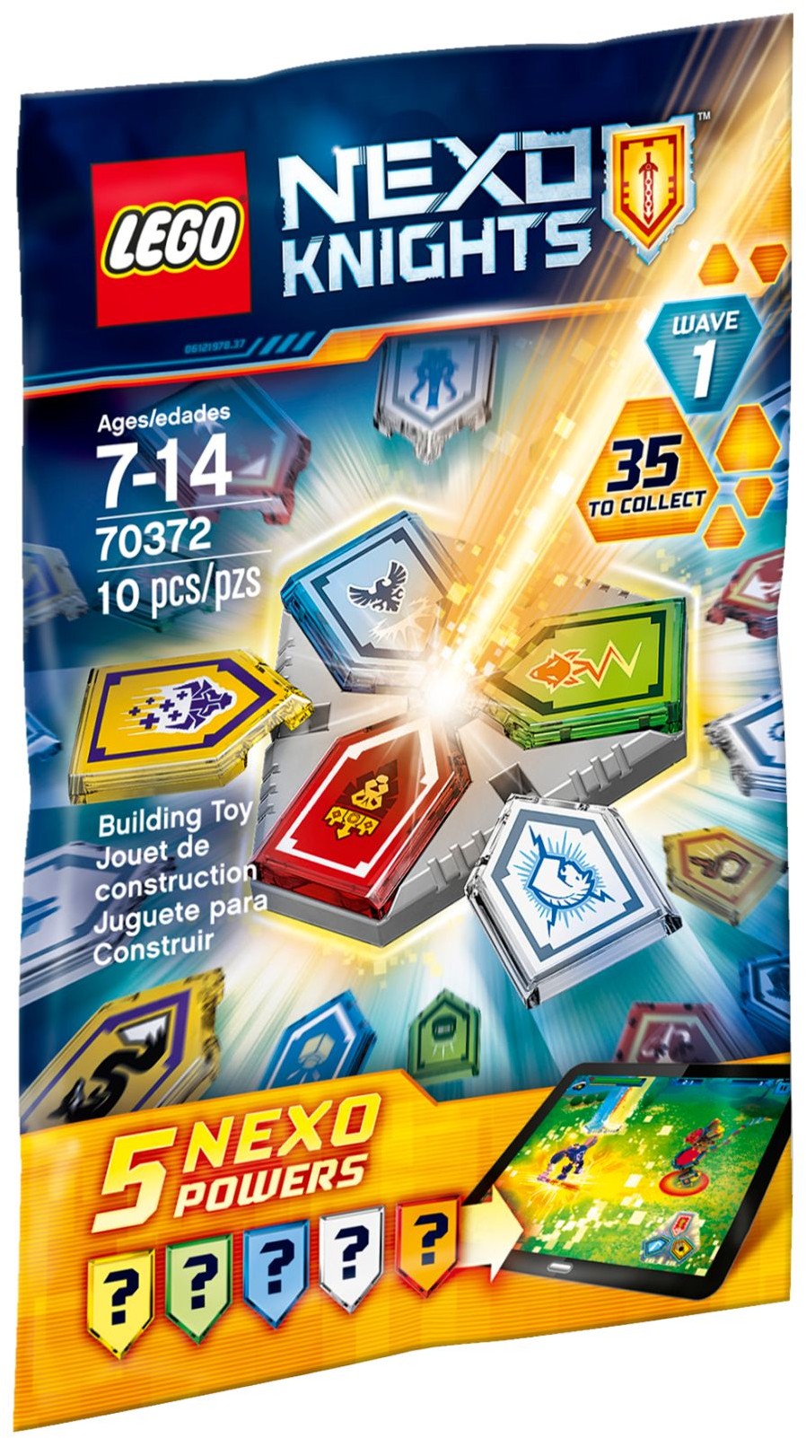 LEGO 70372 NEXO KNIGHTS Combo Powers Wave 1 - SuperSaverAU - view 1