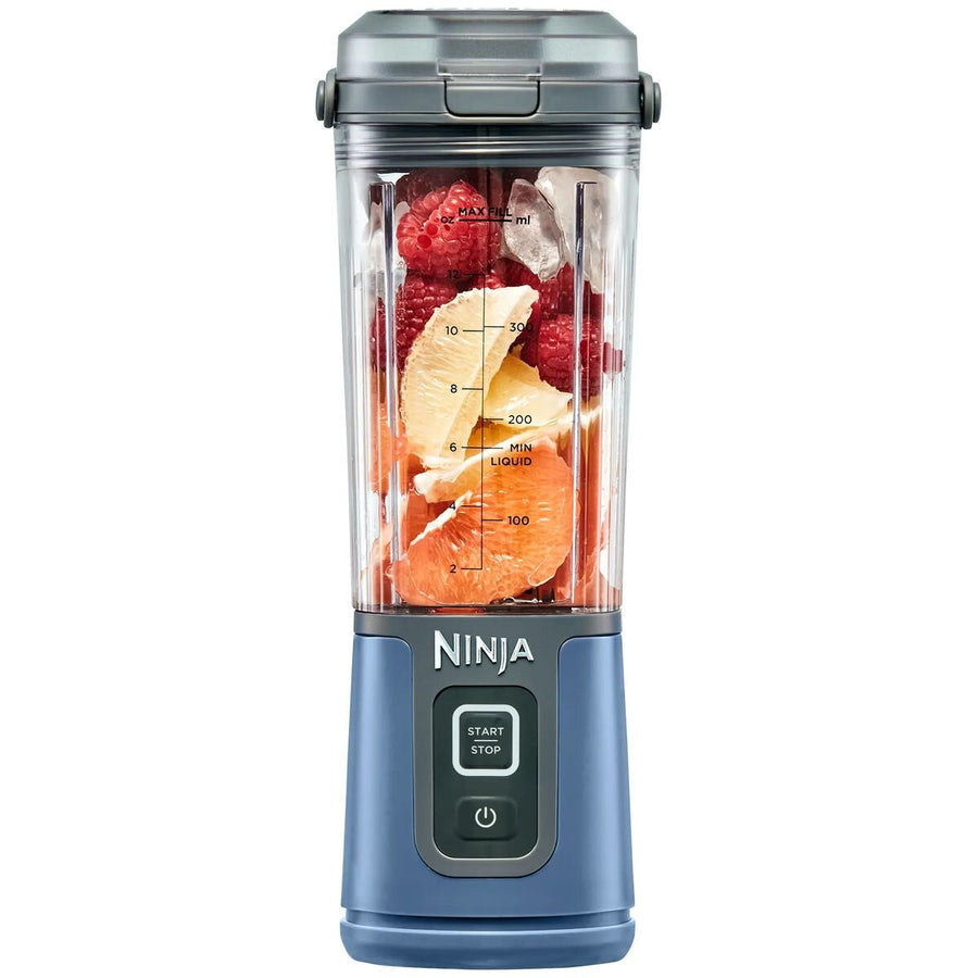 Ninja Blast Portable Blender 470ml - Denim Blue - Cordless and Rechargeable - Sip Lid - BC100NV