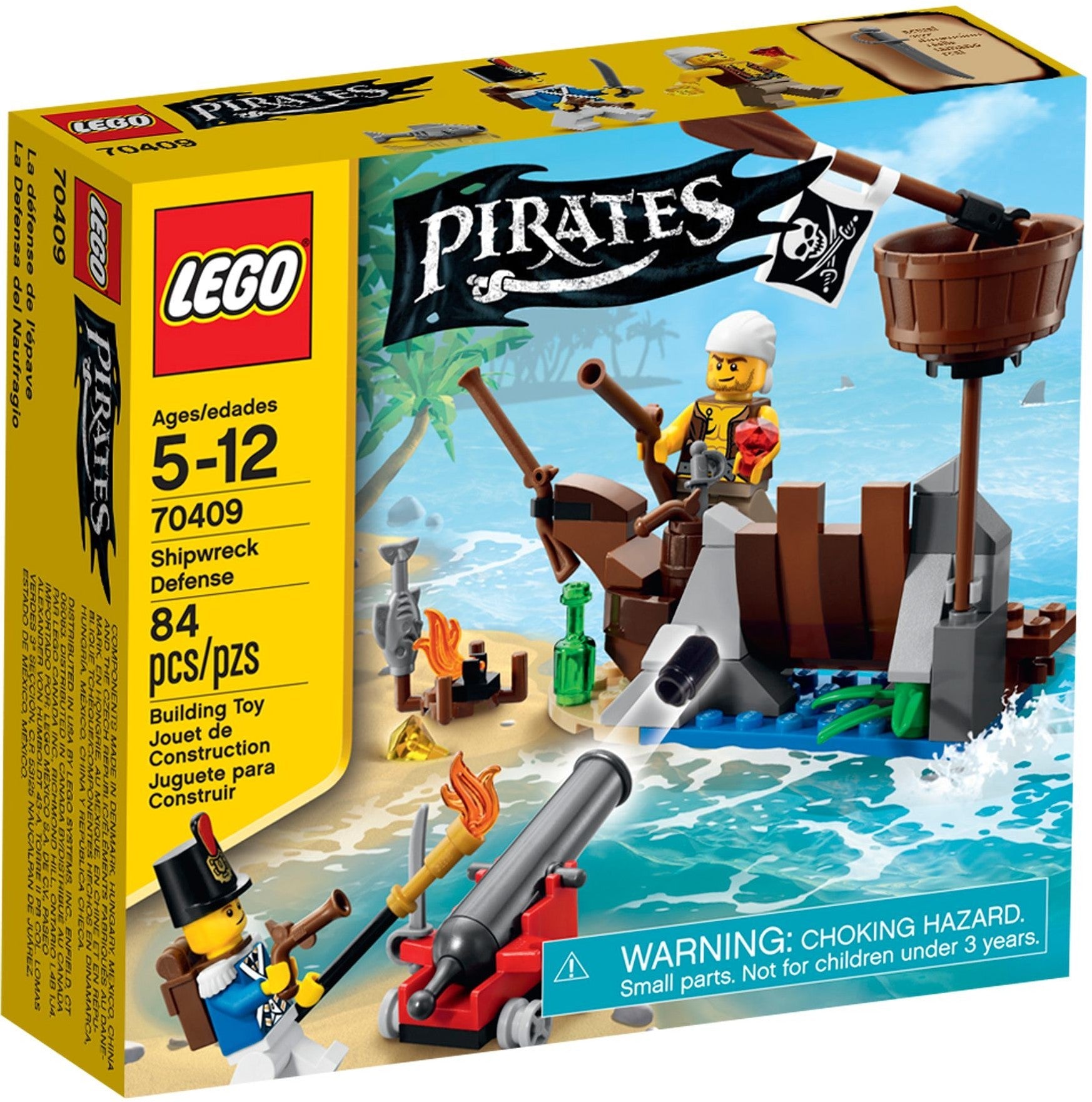LEGO 70409 Shipwreck Defense - Pirate Hideout Playset - SuperSaverAU - view 1