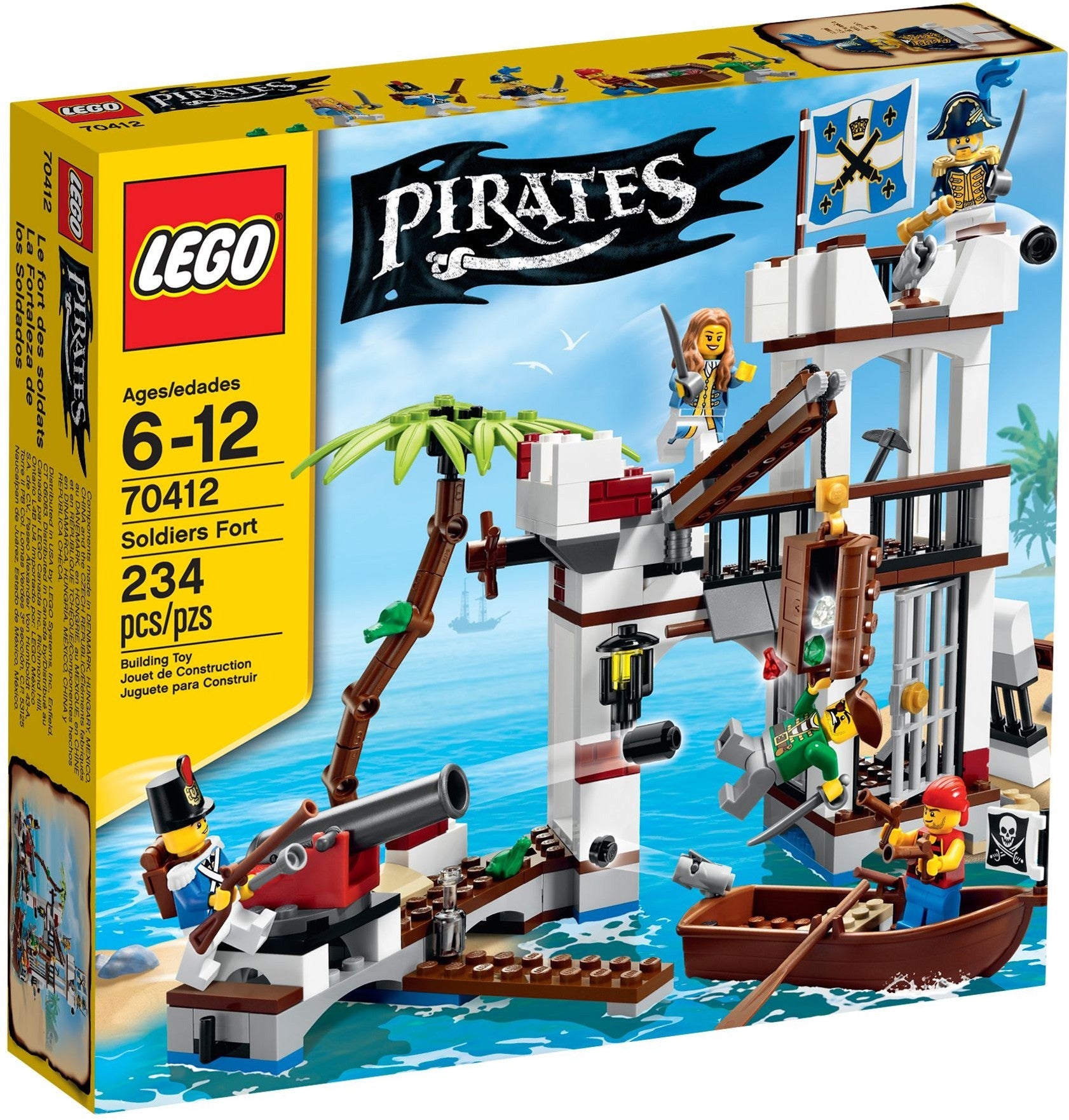 LEGO 70412 Soldiers Fort: Pirate Battle Playset - SuperSaverAU - view 1