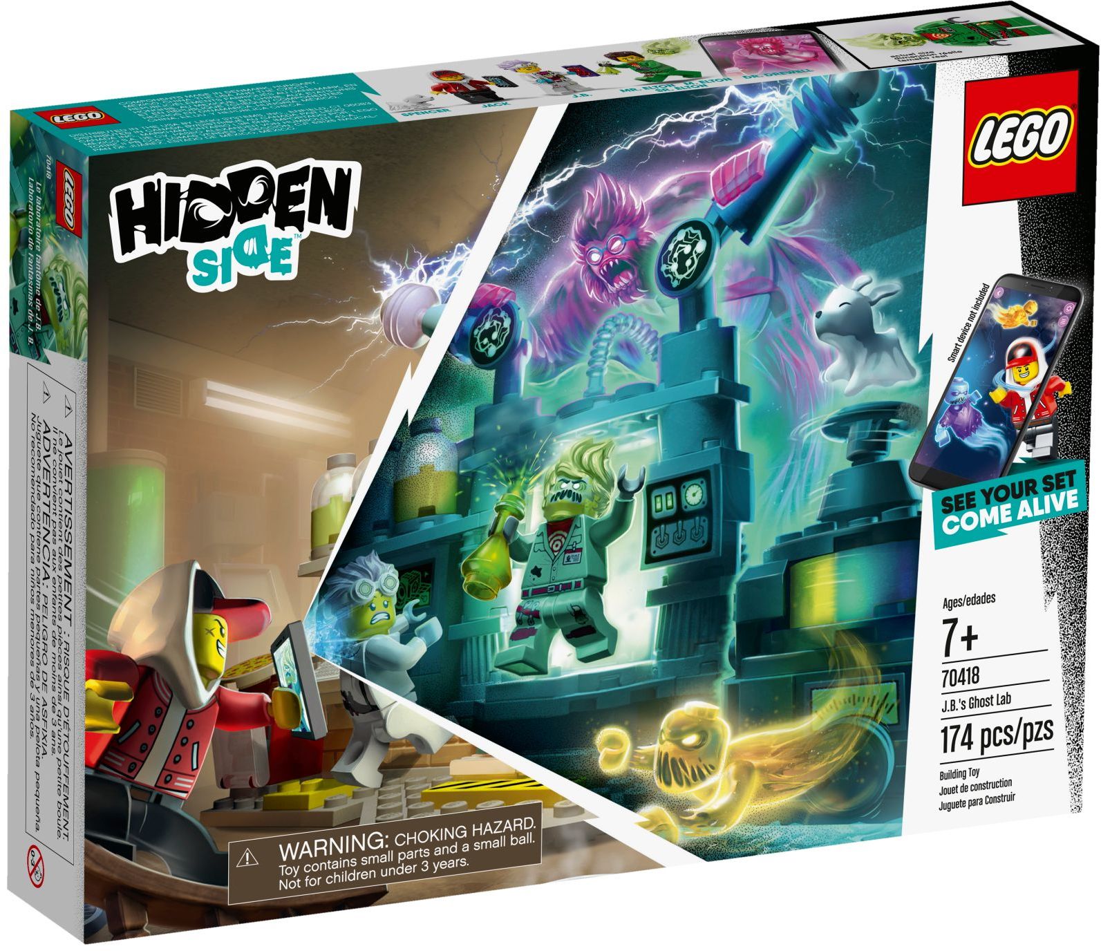 LEGO 70418 Hidden Side J.B.’s Ghost Lab- Auzzi Store
