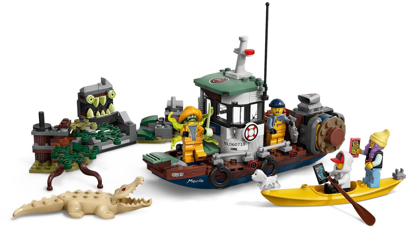 LEGO 70419 Hidden Side Wrecked Shrimp Boat AR Playset