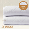 Sunbeam Sleep Perfect Quilted Super King Electric Blanket - Antibacterial, 6 Heat Settings - BLQ6481