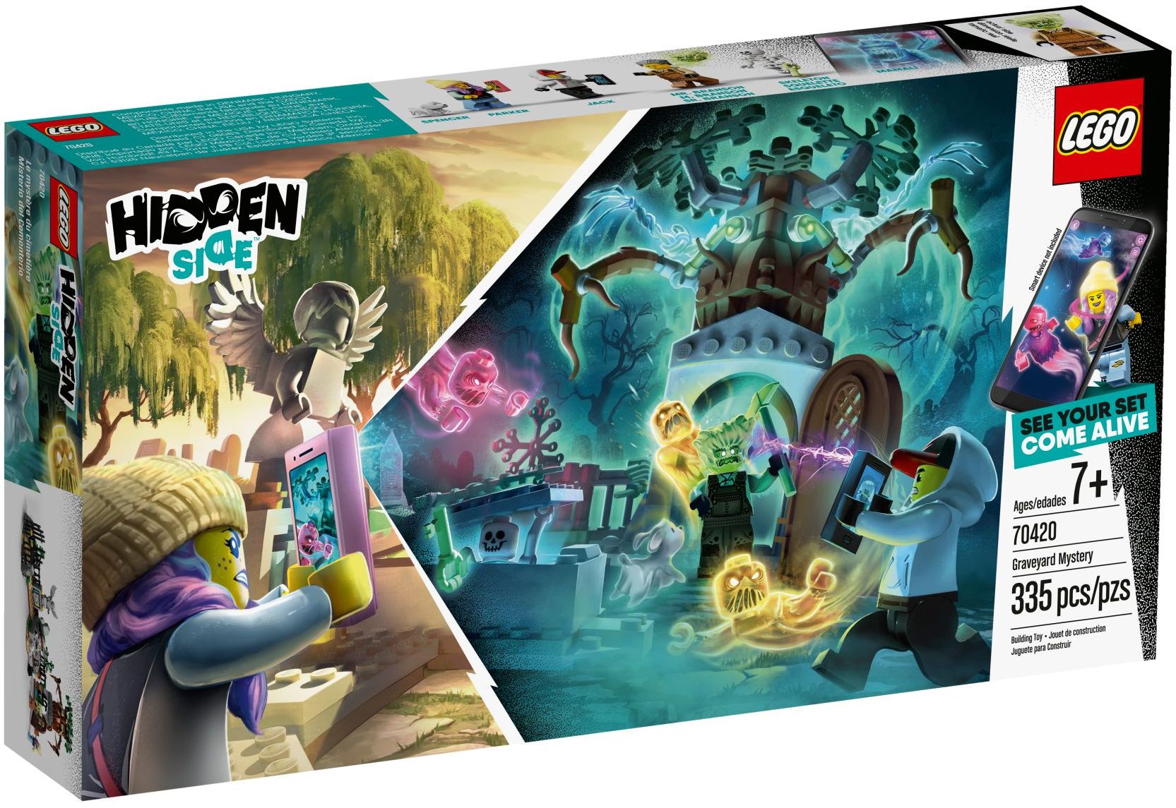 LEGO 70420 Graveyard Mystery - AR Ghost Hunting Playset - SuperSaverAU - view 1