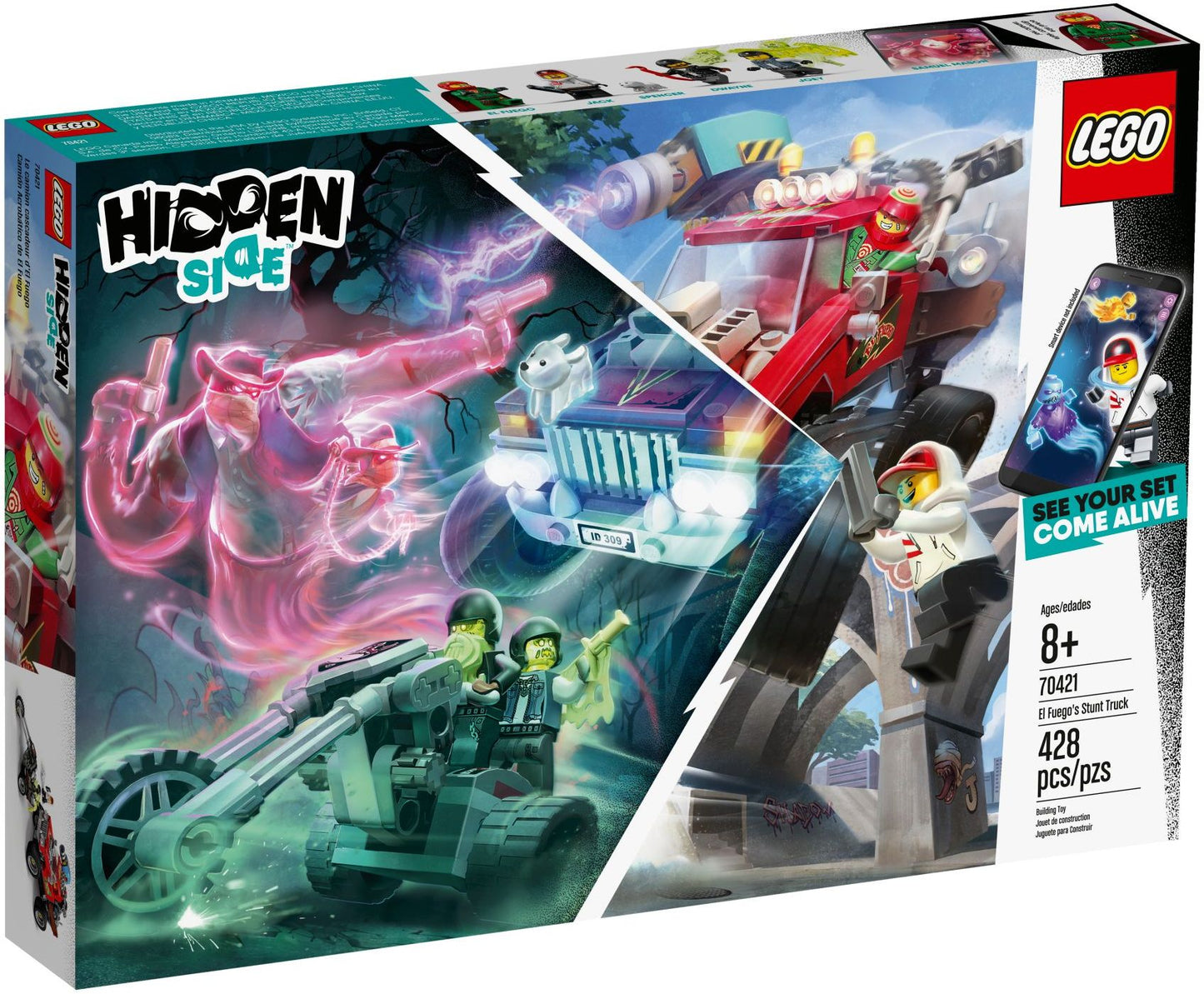LEGO Hidden Side 70421 El Fuego's Stunt Truck- Auzzi Store