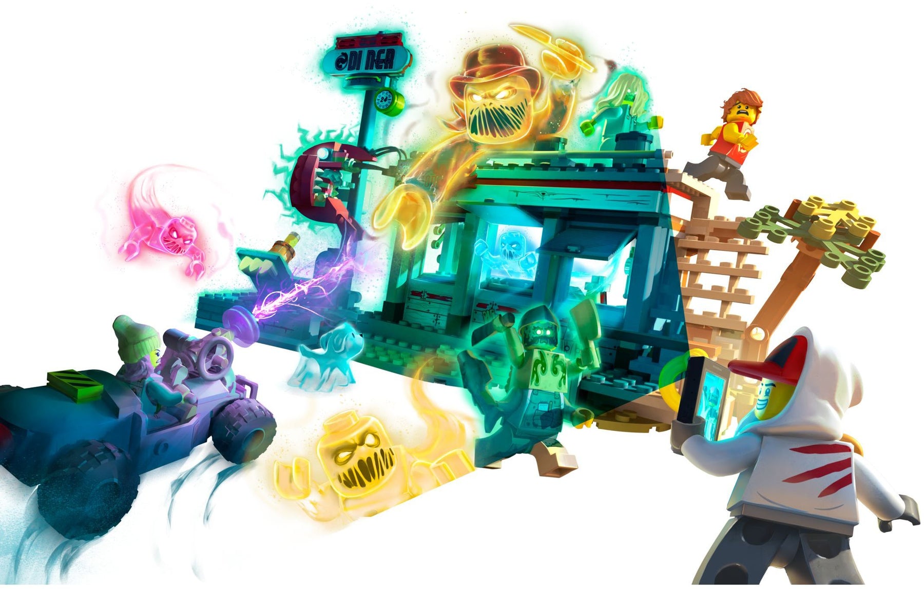 LEGO 70422 Shrimp Shack Attack: AR Ghost Hunting Adventure - SuperSaverAU - view 2