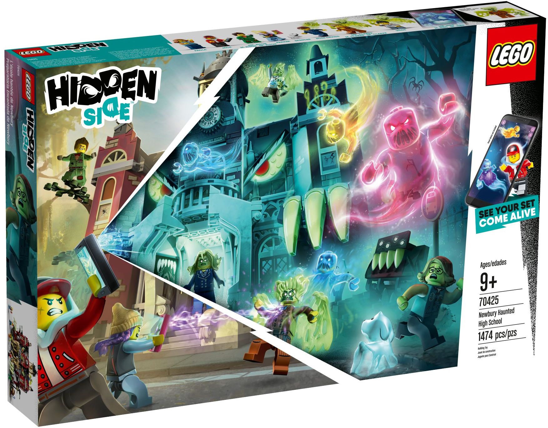 LEGO 70425 Newbury Haunted High School AR Playset - SuperSaverAU - view 1