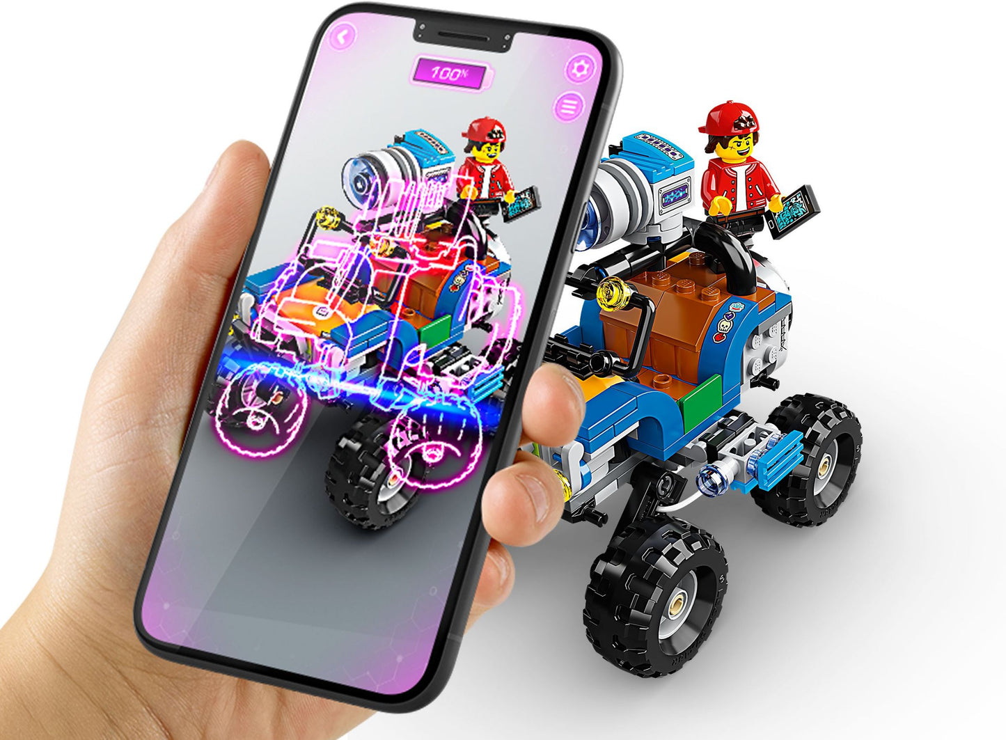 LEGO 70428 Jack's Beach Buggy: AR Ghost Hunting Toy