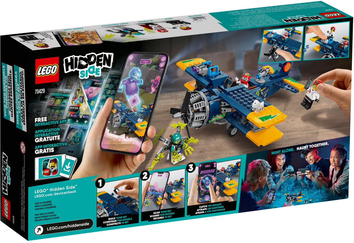 LEGO 70429 El Fuego's Stunt Plane: Hidden Side AR Playset