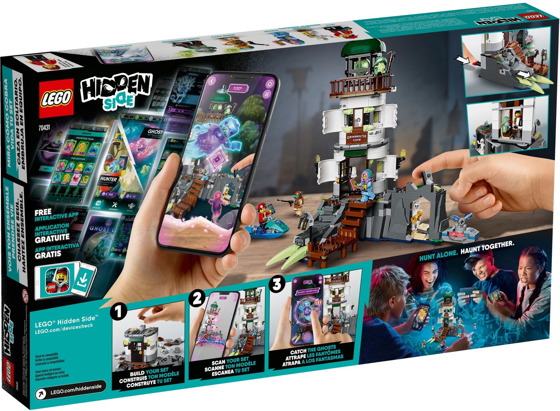 LEGO 70431 Lighthouse of Darkness AR Playset - SuperSaverAU - view 4