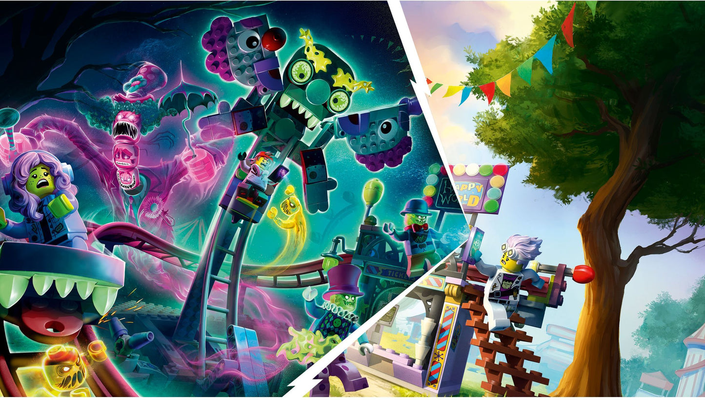 LEGO 70432 Hidden Side Haunted Fairground AR Playset