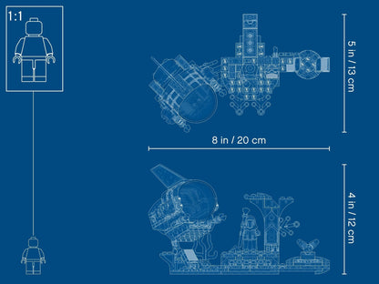 LEGO 70433 J.B.'s Submarine: Hidden Side AR Deep Sea Playset