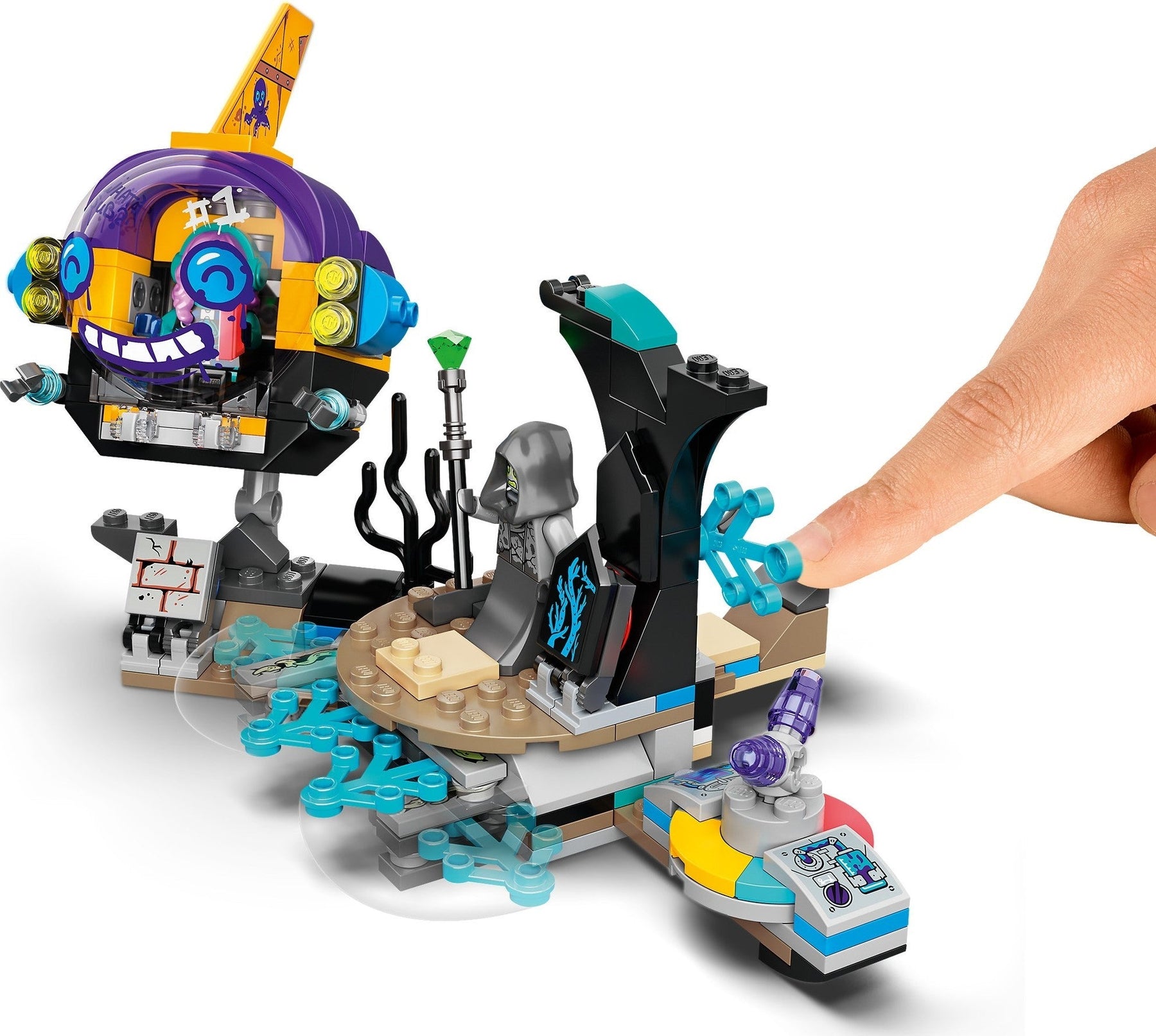 LEGO 70433 J.B.'s Submarine: Hidden Side AR Deep Sea Playset - SuperSaverAU - view 5