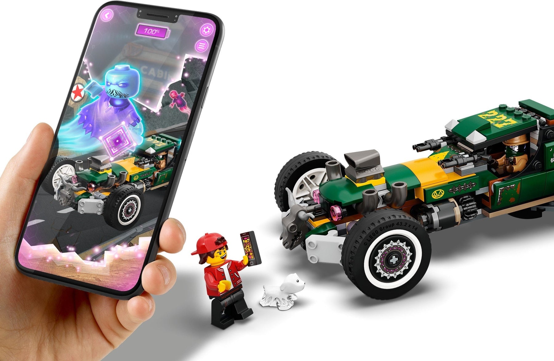 LEGO 70434 Hidden Side Supernatural Race Car AR Toy - SuperSaverAU - view 4