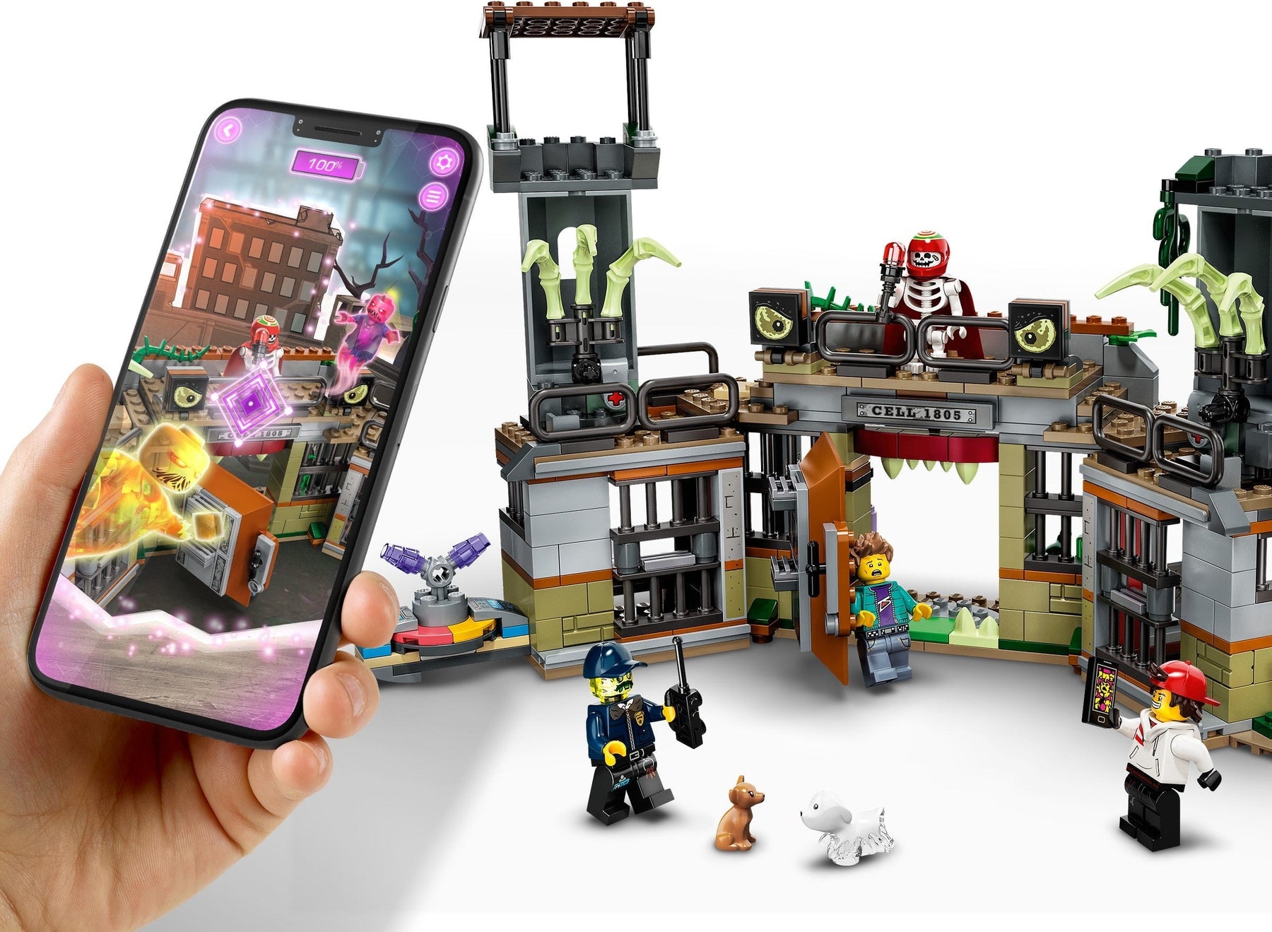 LEGO 70435 Newbury Abandoned Prison: AR Ghost Hunting Toy - SuperSaverAU - view 7