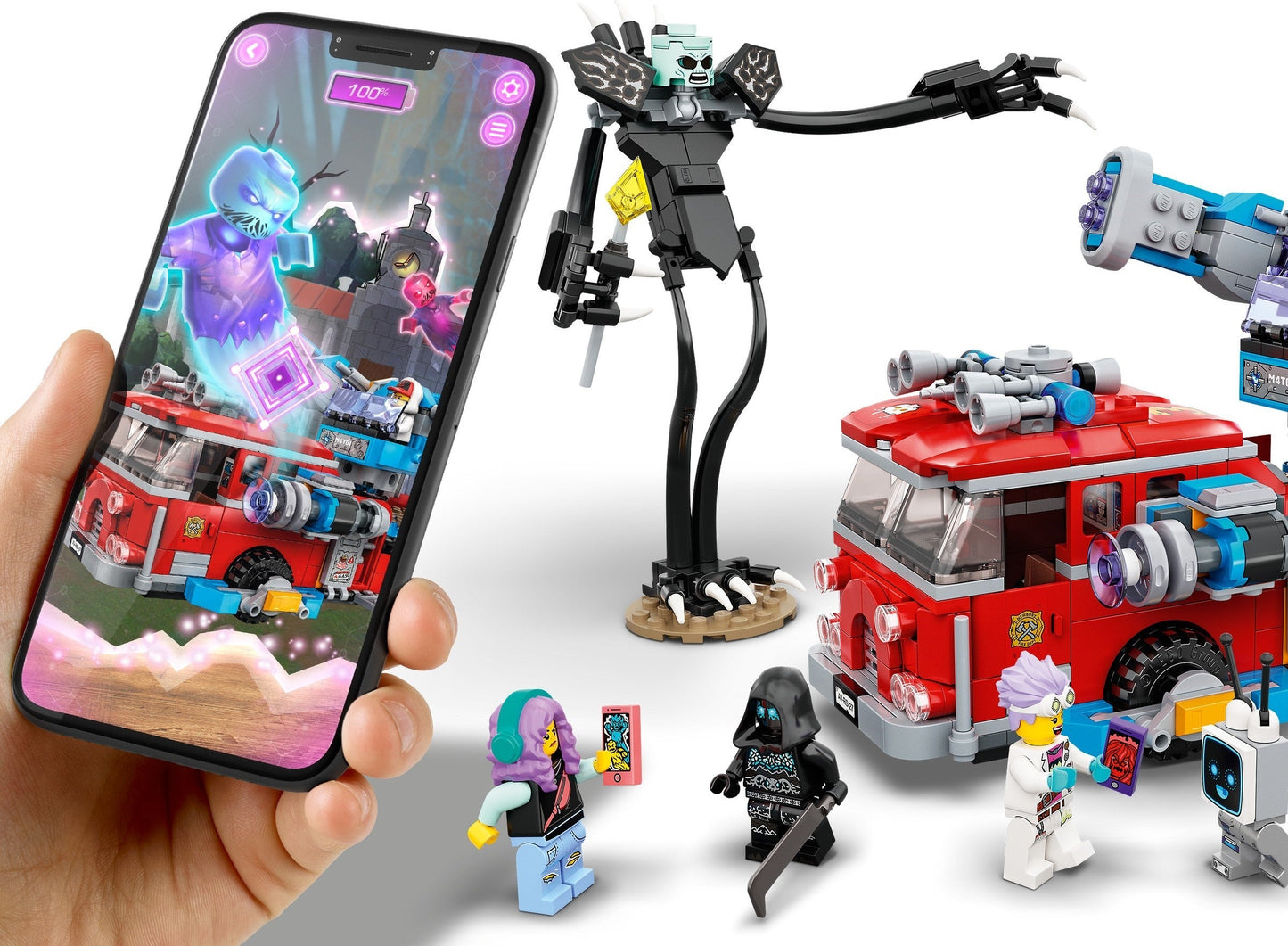 LEGO 70436 Hidden Side Phantom Fire Truck AR Playset