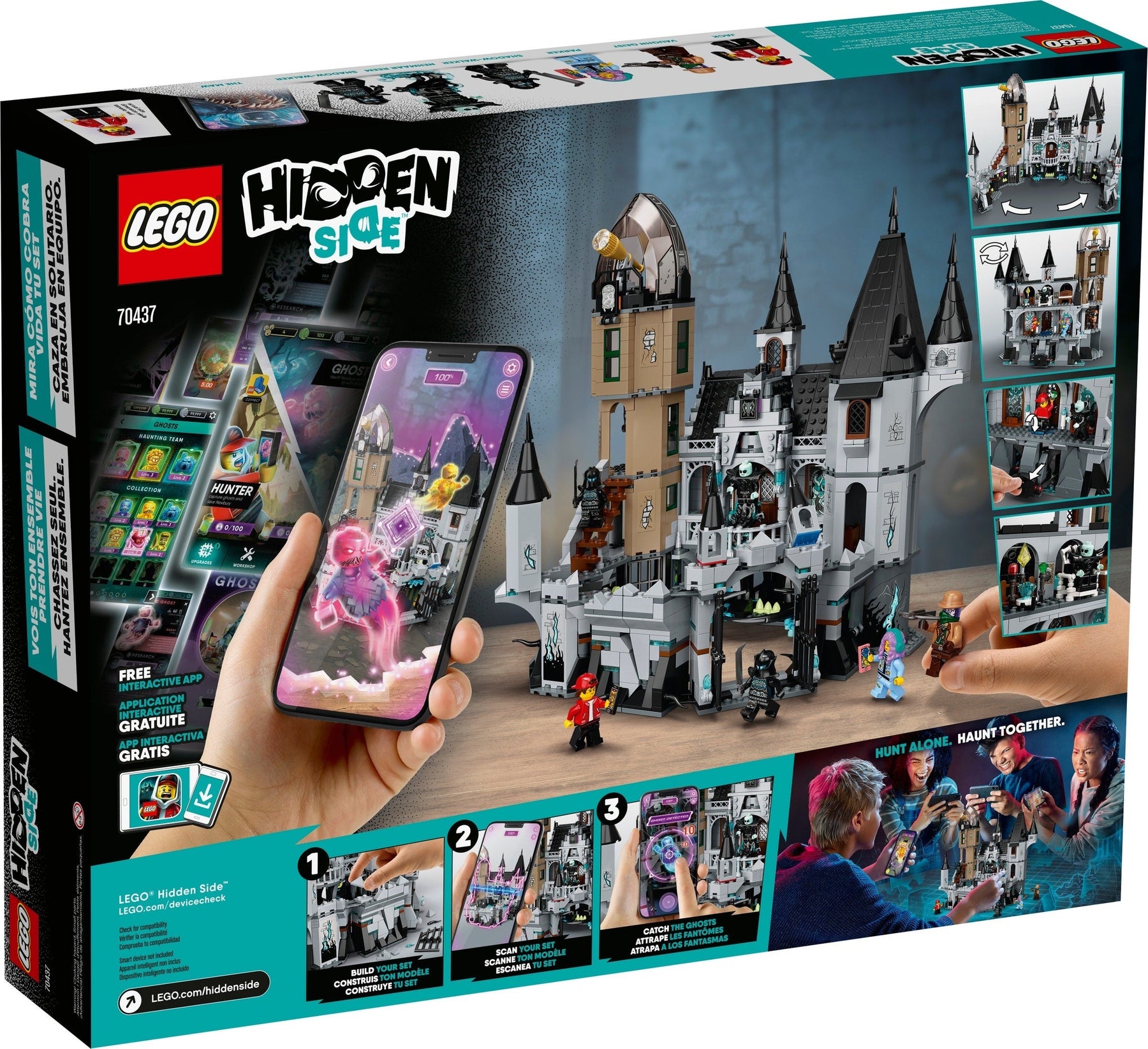 LEGO 70437 Hidden Side Mystery Castle AR Playset - SuperSaverAU - view 2