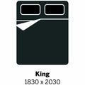 A.H. Beard Domino Oslo Plush King Mattress - 5 Zone Coil Support - Gel Memory Foam - DOSLOPMKING