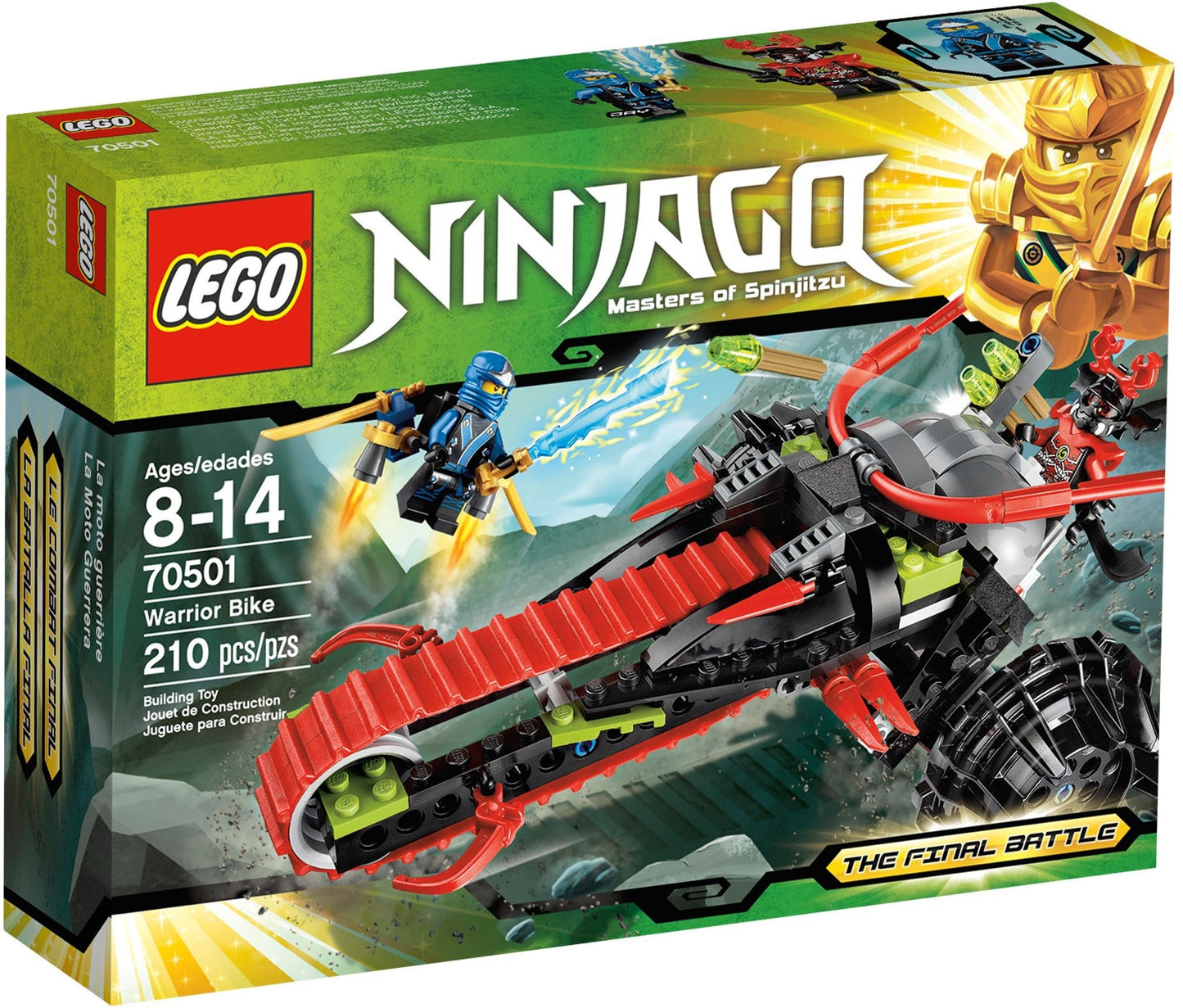 LEGO Ninjago 70501 Warrior Bike- Auzzi Store