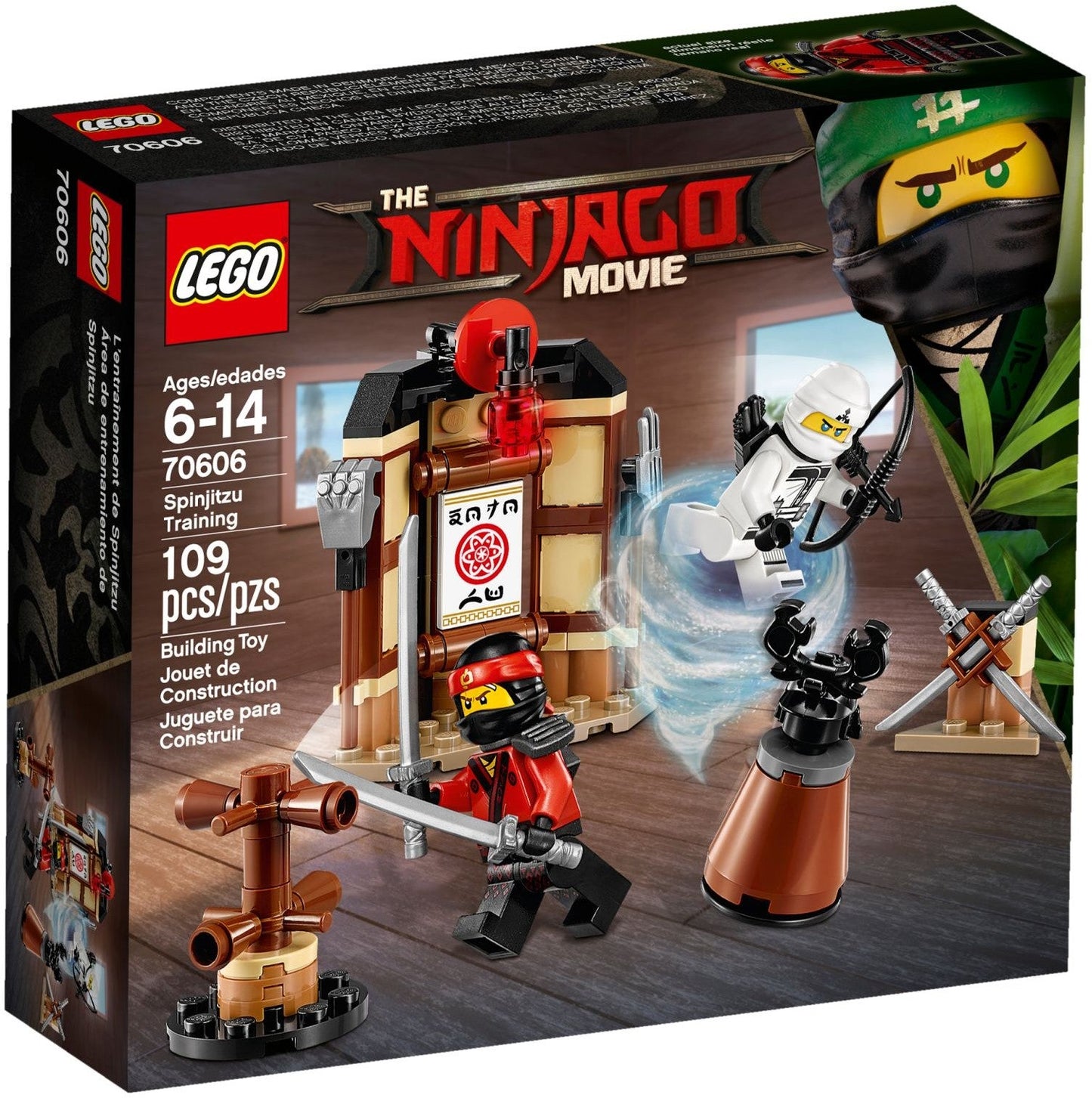 LEGO 70606 Ninjago Spinjitzu Training Dojo Playset