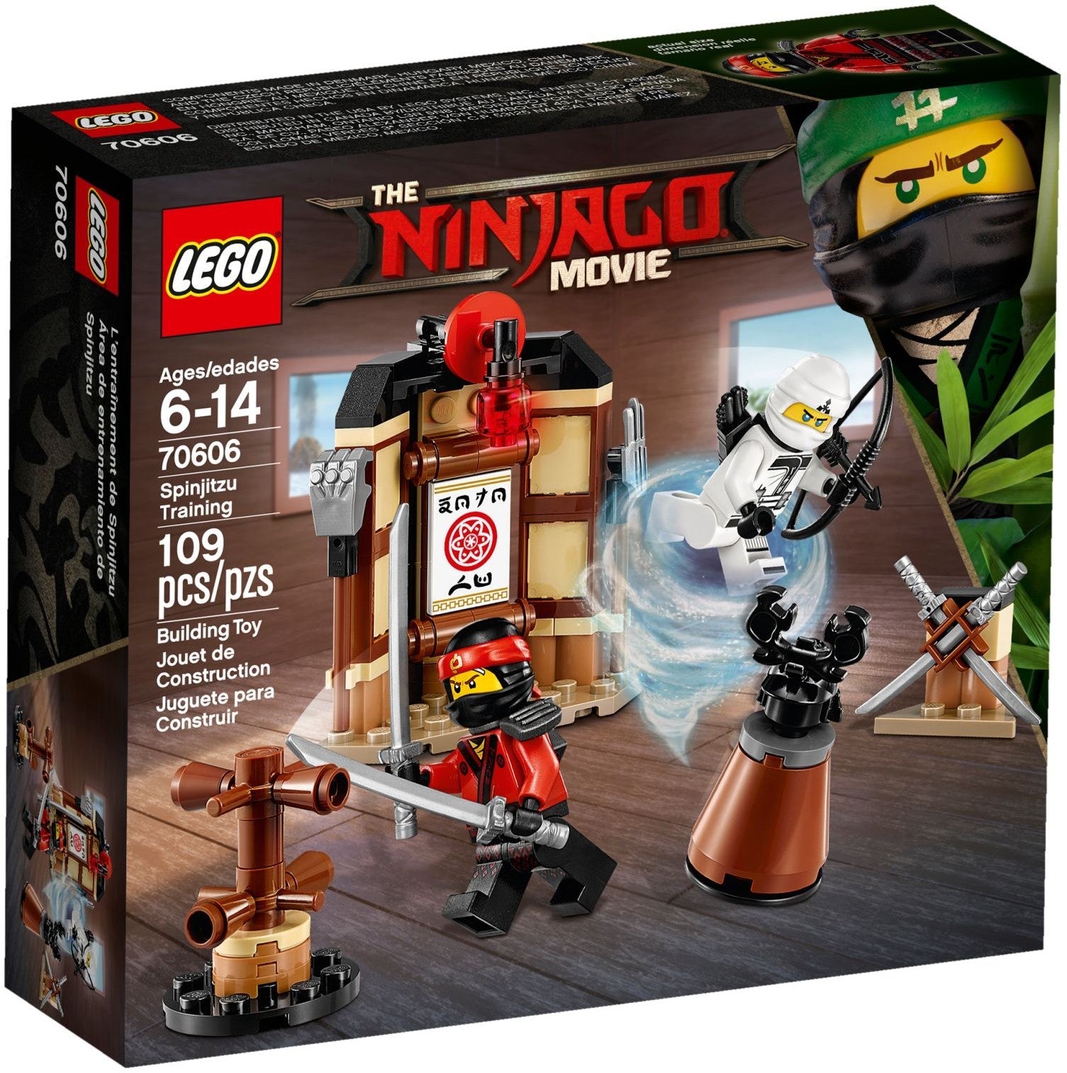 LEGO 70606 Ninjago Spinjitzu Training Dojo Playset - SuperSaverAU - view 1