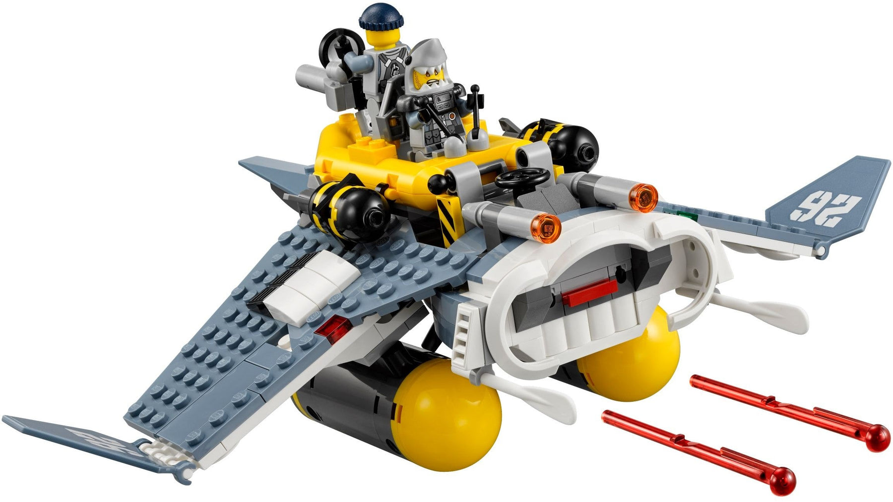 LEGO 70609 Manta Ray Bomber - NINJAGO Movie Cole's Plane - SuperSaverAU - view 4