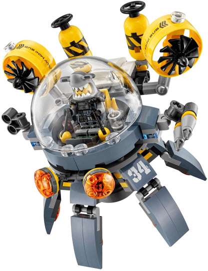 LEGO 70610 Flying Jelly Sub: NINJAGO Movie Jay vs. Shark Army