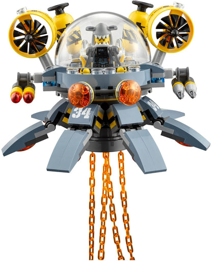 LEGO 70610 Flying Jelly Sub: NINJAGO Movie Jay vs. Shark Army