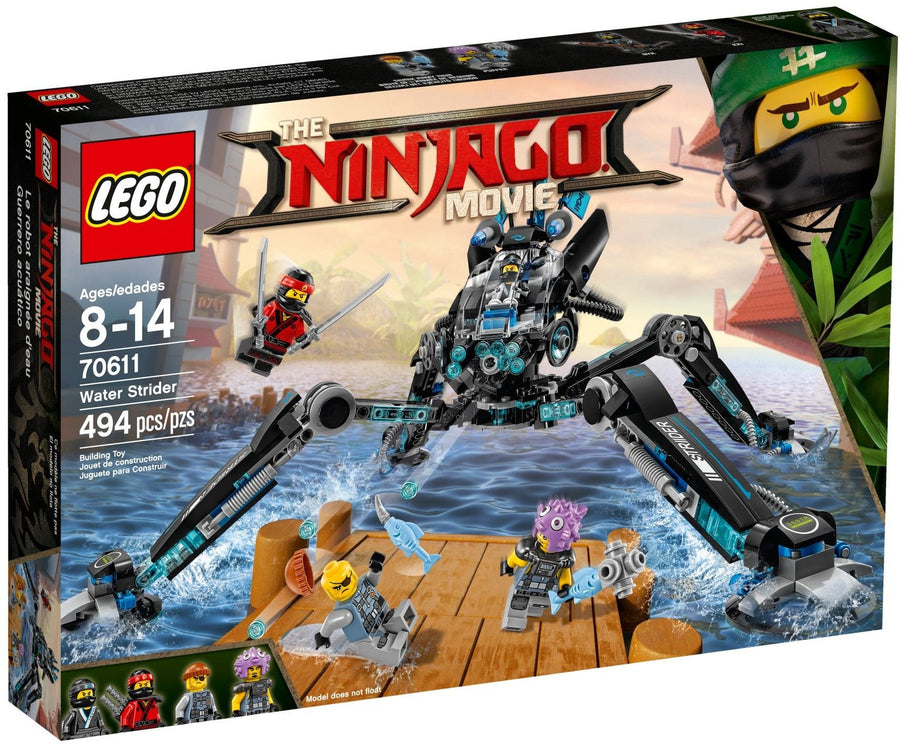 LEGO 70611 Water Strider: Ninja Mech vs. Shark Army - SuperSaverAU - view 1