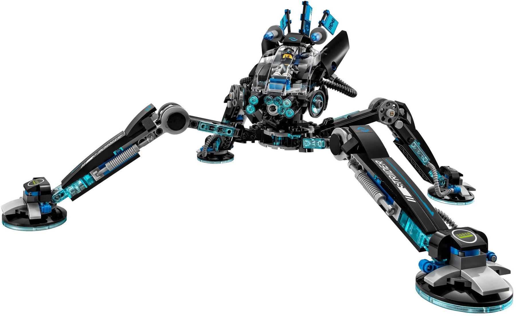 LEGO 70611 Water Strider: Ninja Mech vs. Shark Army - SuperSaverAU - view 2