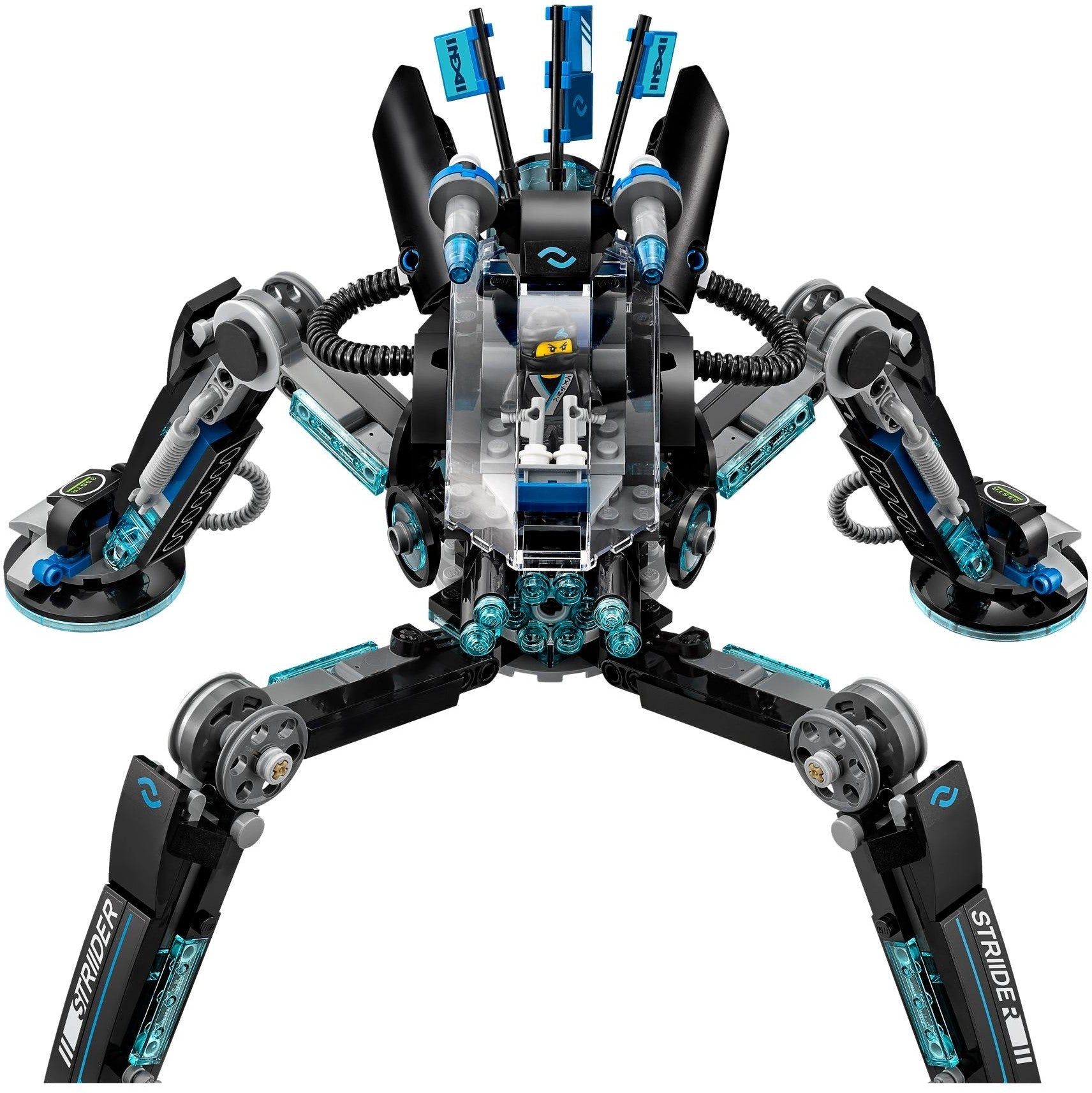 LEGO 70611 Water Strider: Ninja Mech vs. Shark Army - SuperSaverAU - view 3