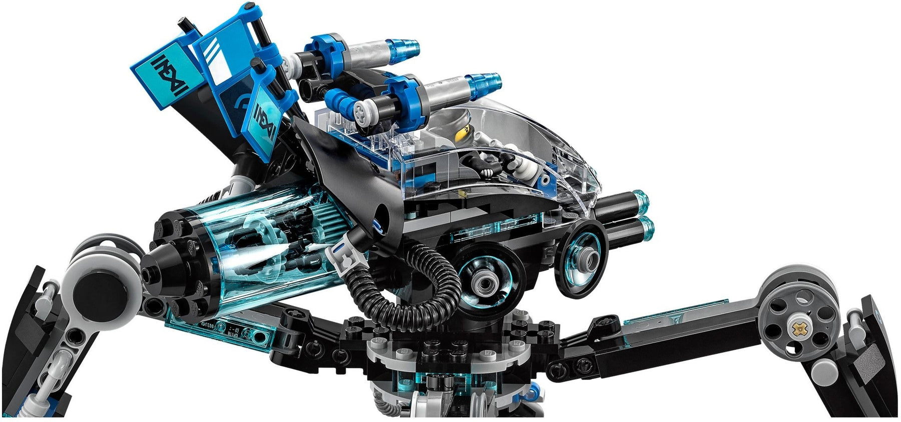 LEGO 70611 Water Strider: Ninja Mech vs. Shark Army - SuperSaverAU - view 4