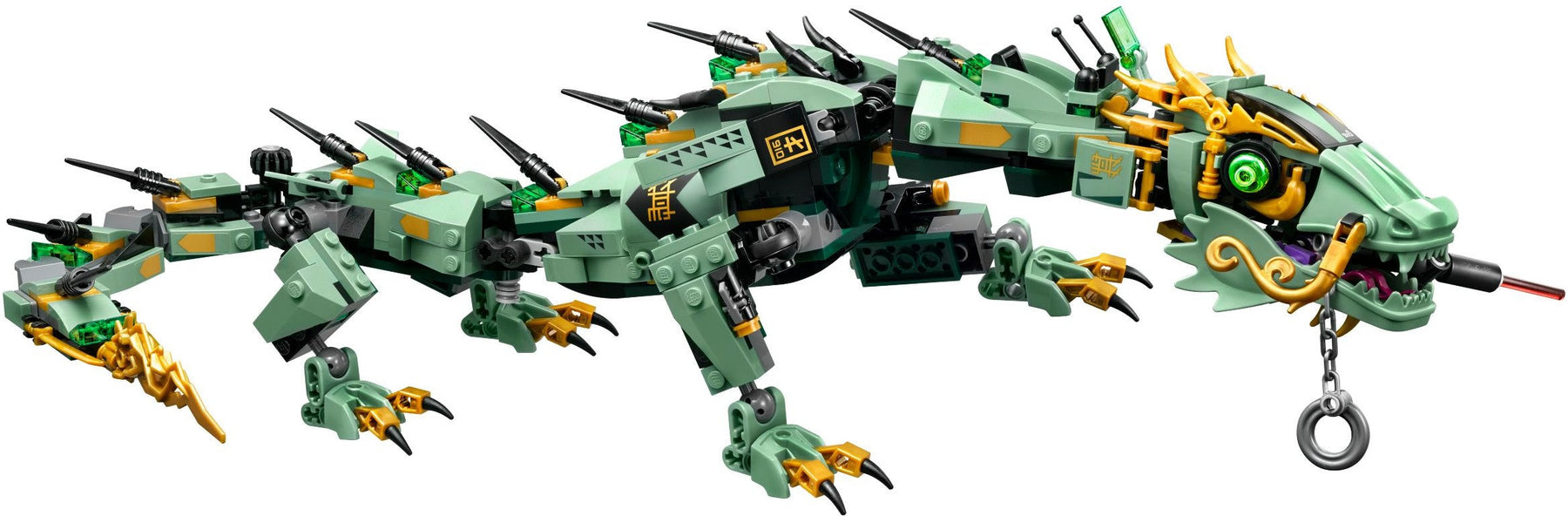 LEGO 70612 Green Ninja Mech Dragon: Garmadon Battle - SuperSaverAU - view 4