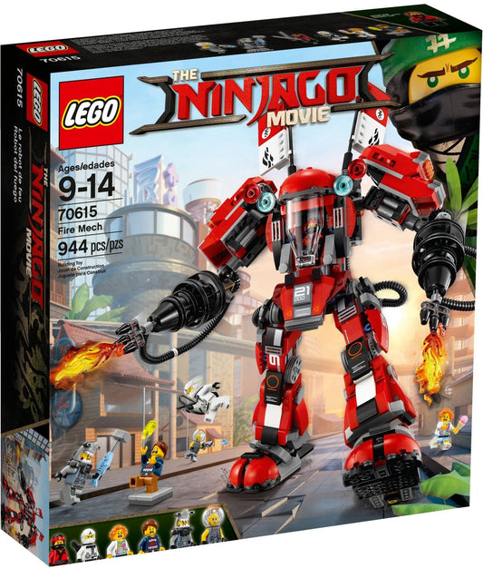 LEGO 70615 Fire Mech NINJAGO Kai Mech with Minifigures