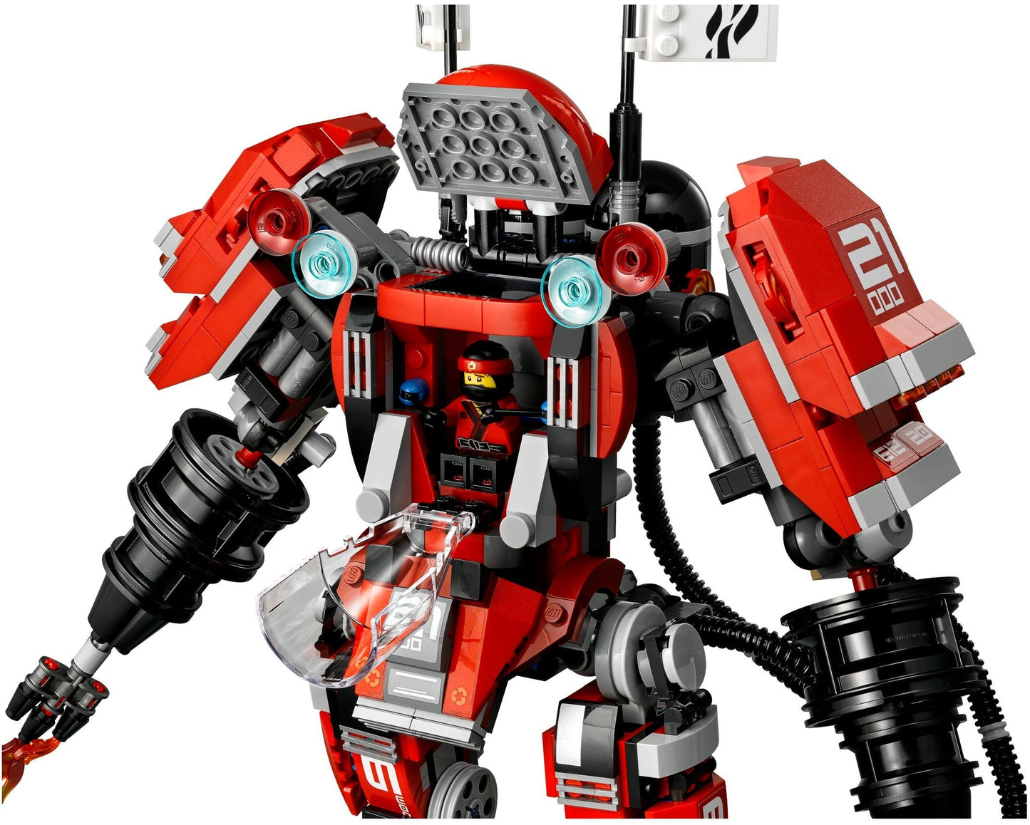 LEGO 70615 Fire Mech NINJAGO Kai Mech with Minifigures