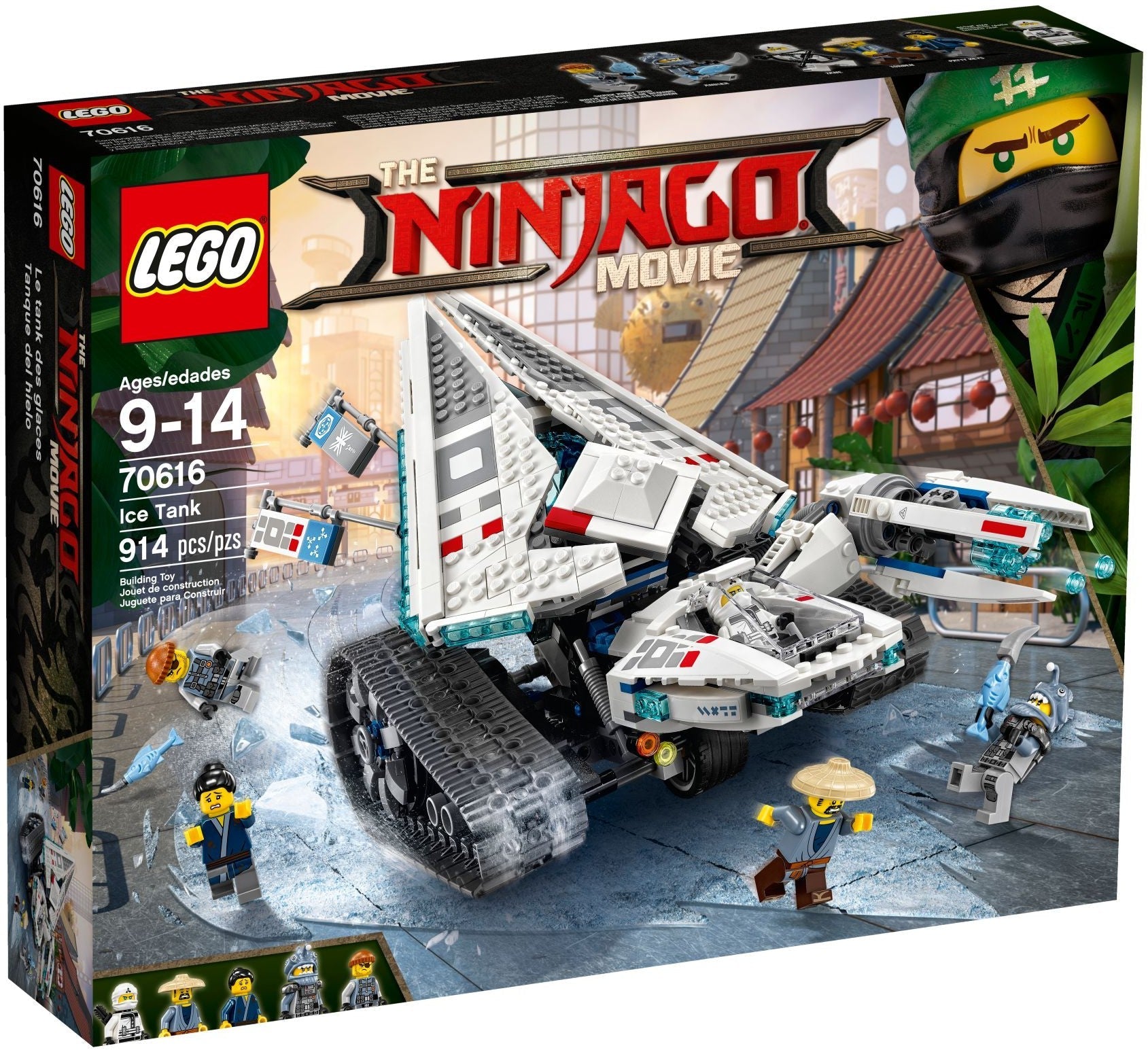 LEGO 70616 NINJAGO Ice Tank - Zane vs. Shark Army - SuperSaverAU - view 1