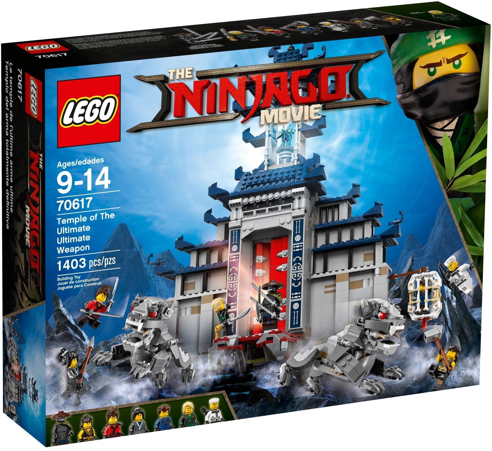 LEGO 70617 Ninjago Temple of The Ultimate Ultimate Weapon- Auzzi Store