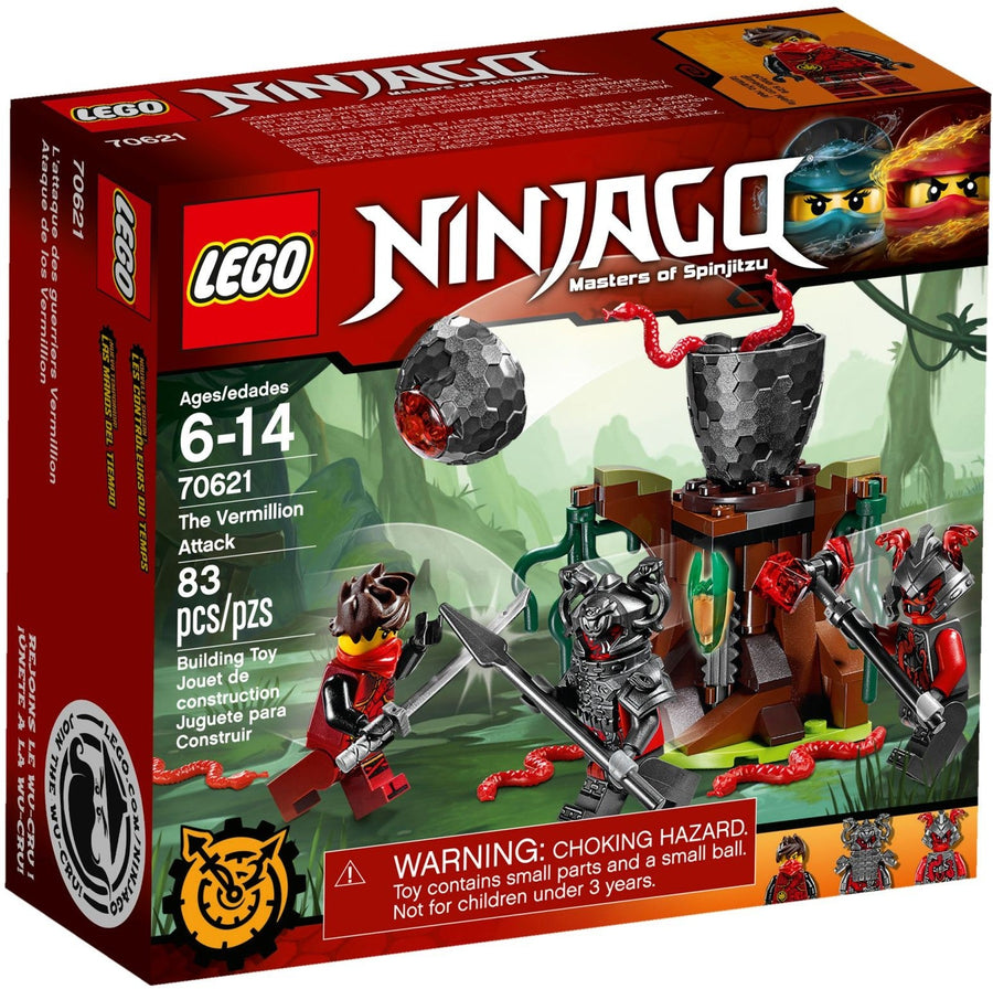 LEGO 70621 Vermillion Attack: Win the Time Blade! - SuperSaverAU - view 1