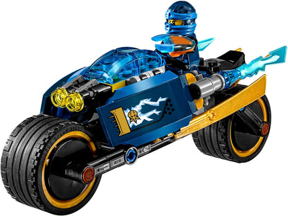 LEGO 70622 Desert Lightning - Jay's Ninja Bike vs. Vermillion Racer