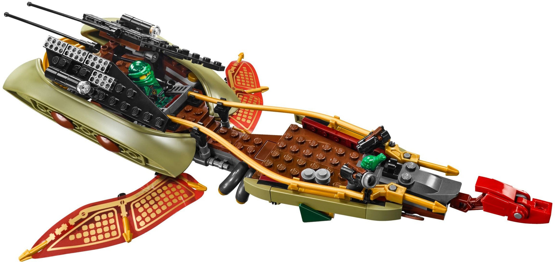 LEGO 70623 Destiny's Shadow Ninja Boat & Flyer - SuperSaverAU - view 2