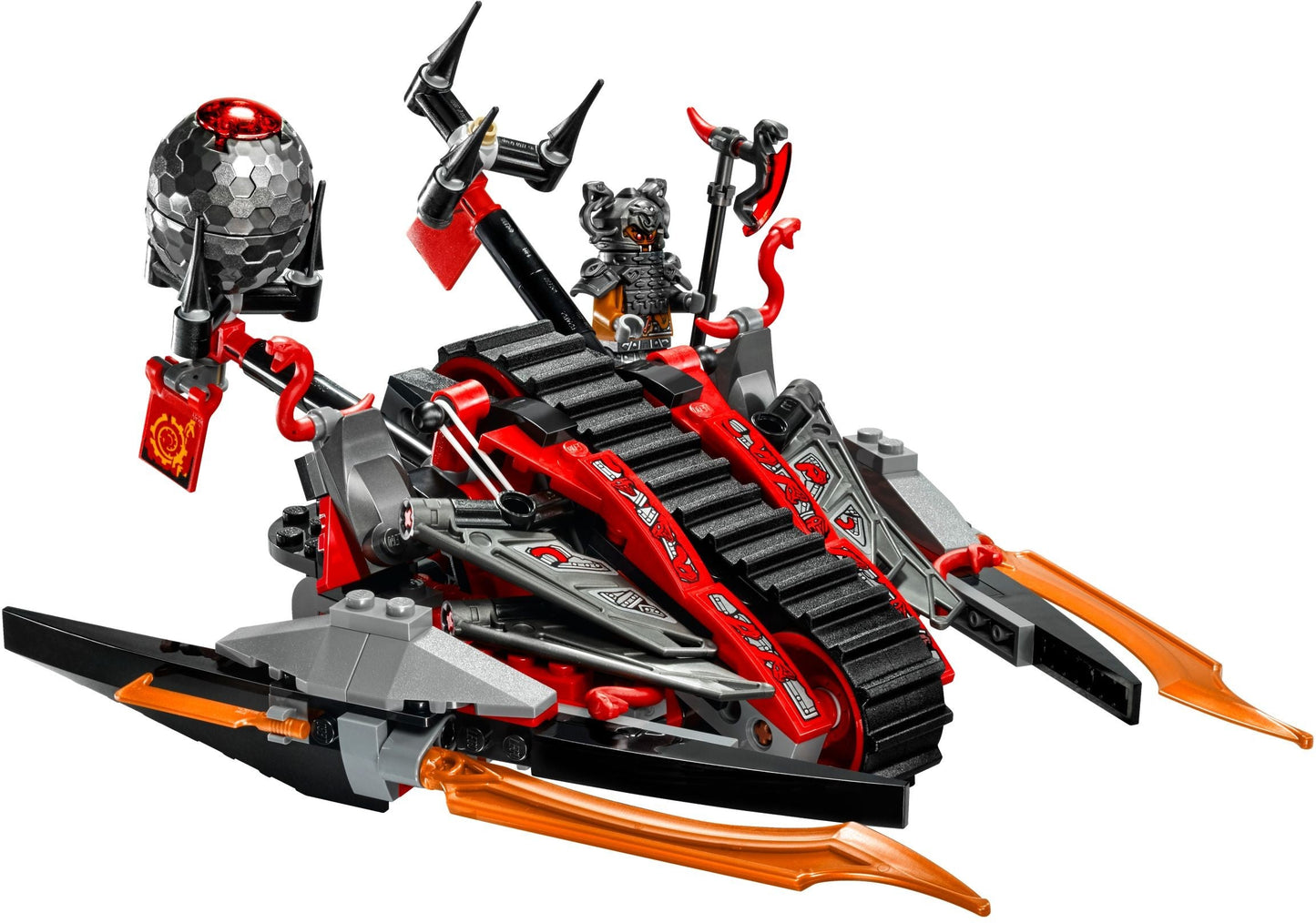 LEGO 70624 Vermillion Invader Ninja Vehicle with Minifigures