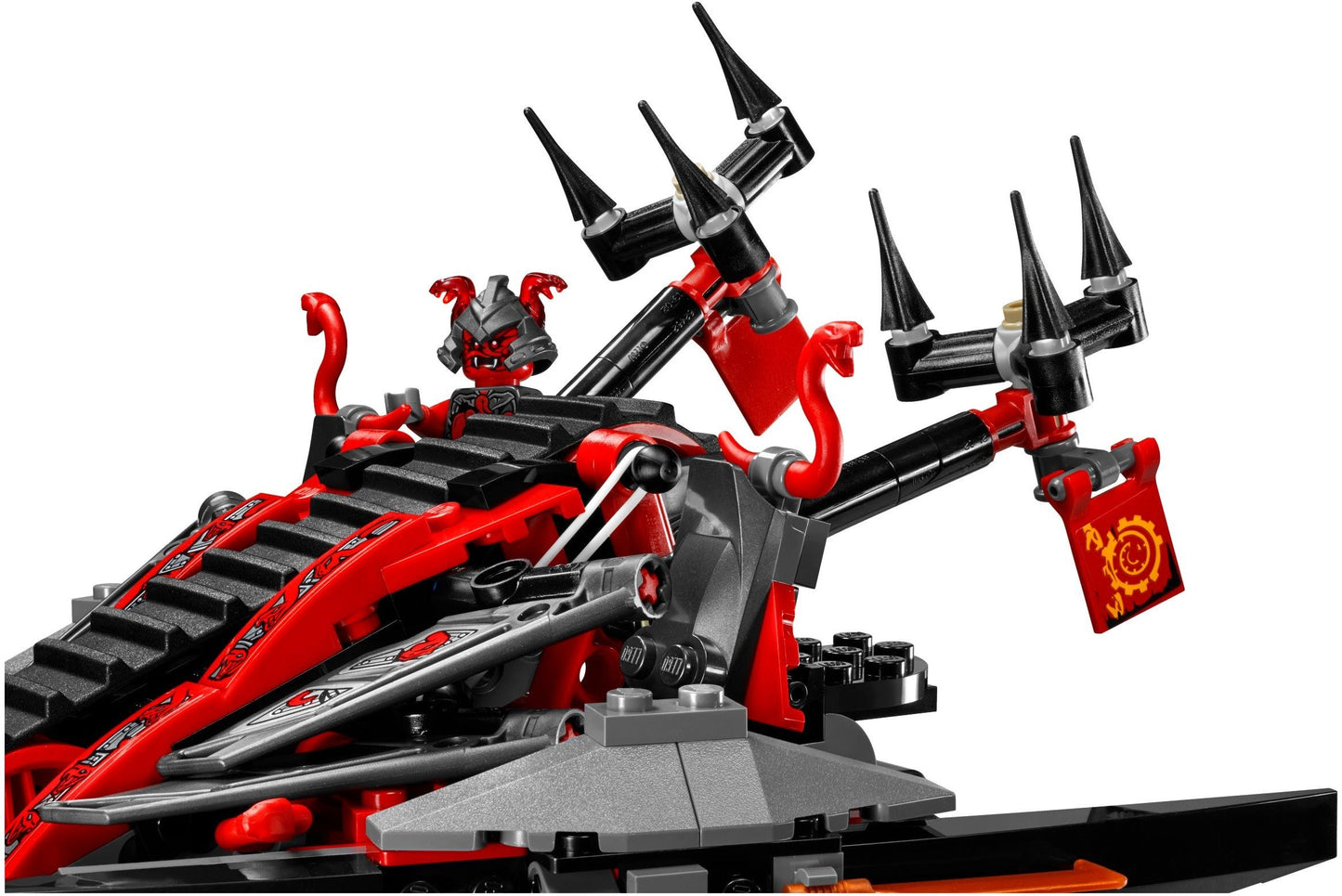 LEGO 70624 Vermillion Invader Ninja Vehicle with Minifigures