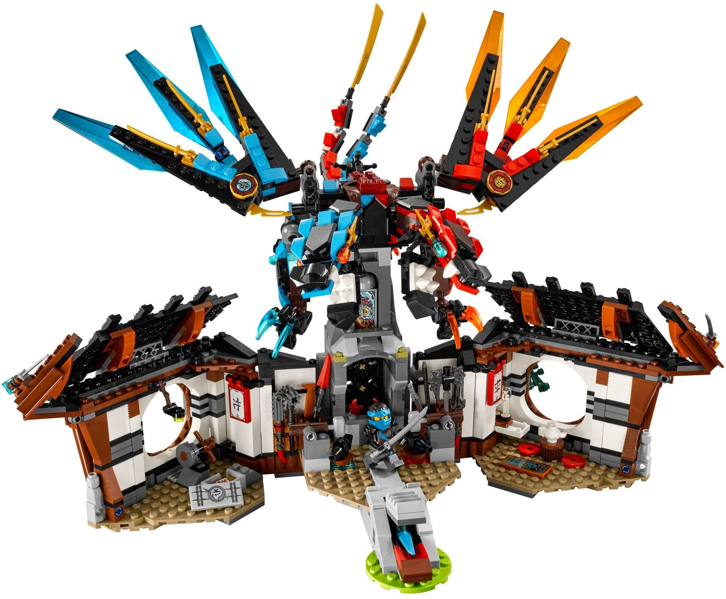 LEGO 70627 NINJAGO Dragon's Forge: Rescue from Vermillion!
