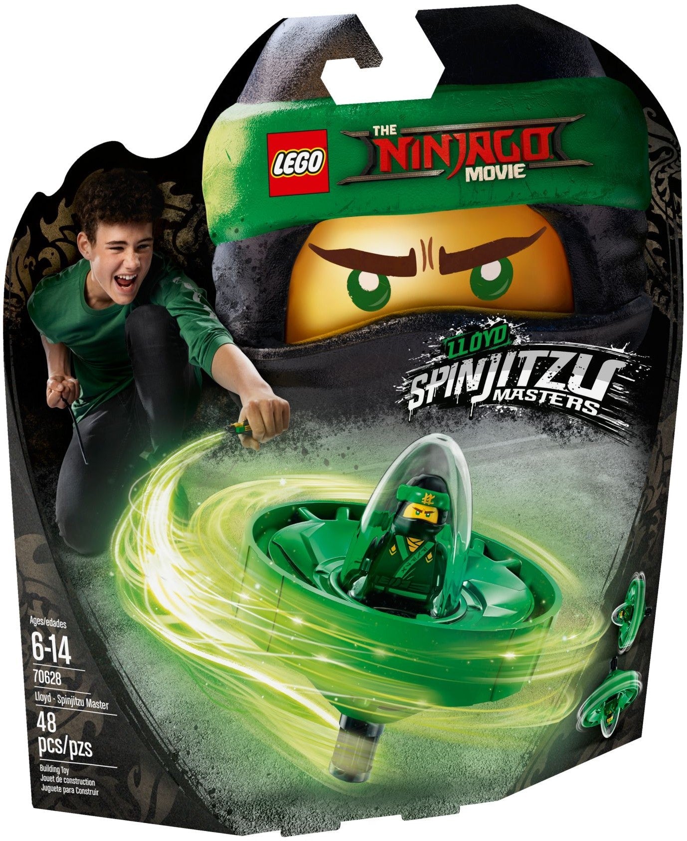 LEGO 70628 Lloyd Spinjitzu Master Spinner Toy - SuperSaverAU - view 1