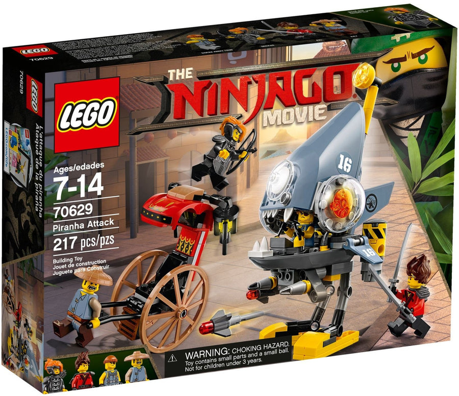 LEGO 70629 Piranha Attack Mech Pursuit - NINJAGO Movie - SuperSaverAU - view 1