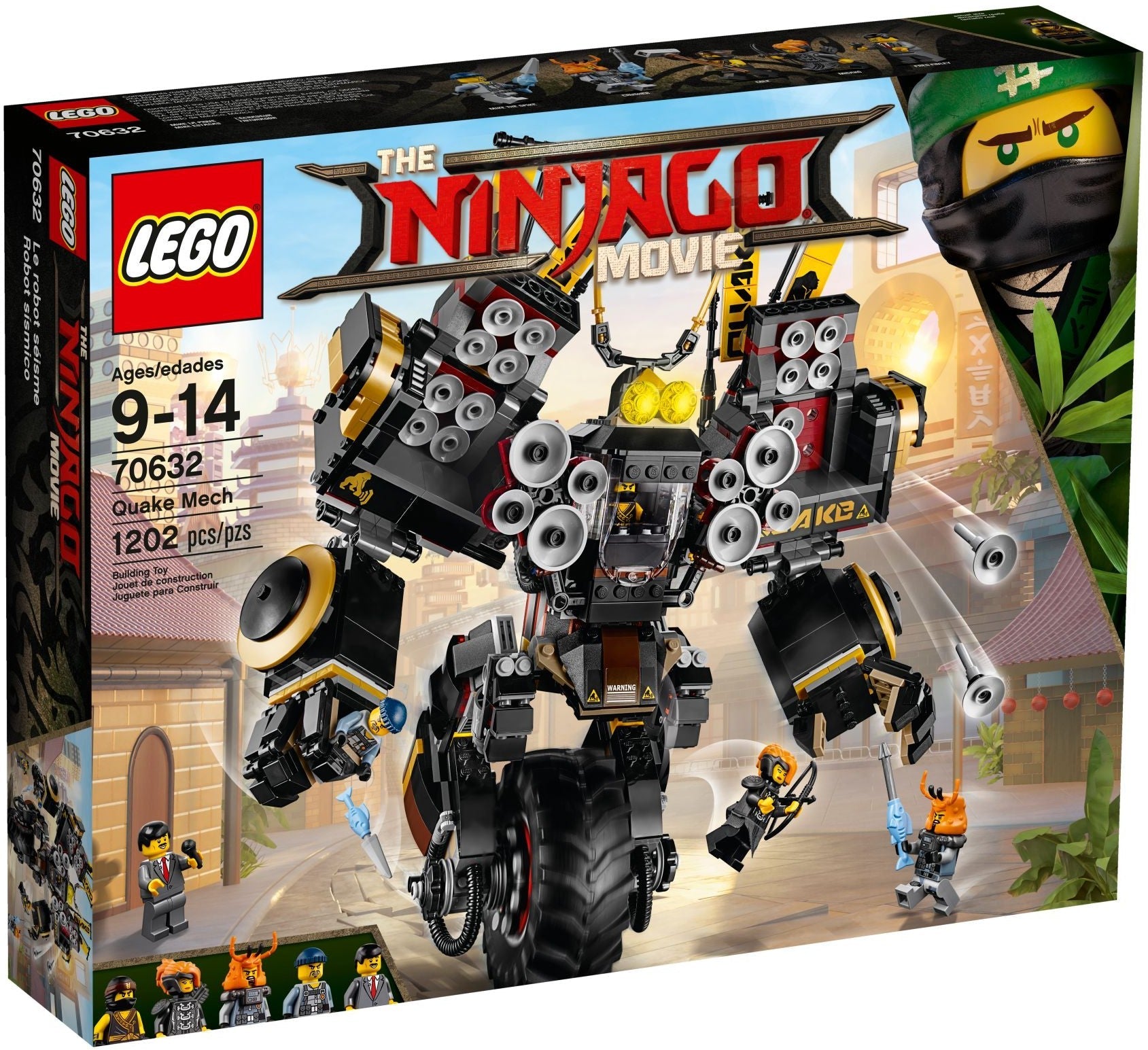 LEGO 70632 Quake Mech - NINJAGO Cole's Soundwave Mech with Minifigures - SuperSaverAU - view 1
