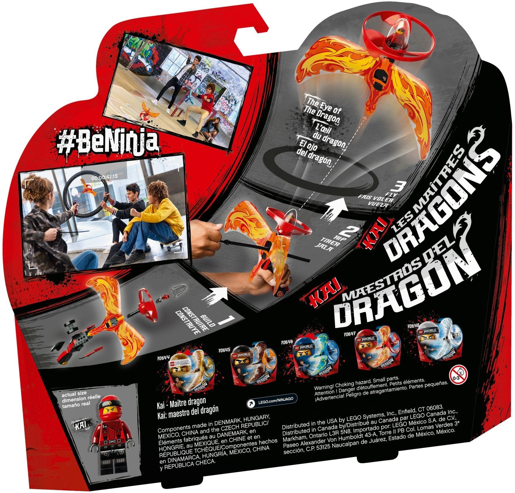 LEGO 70647 Kai - Dragon Master Flyer Ninja Toy - SuperSaverAU - view 4