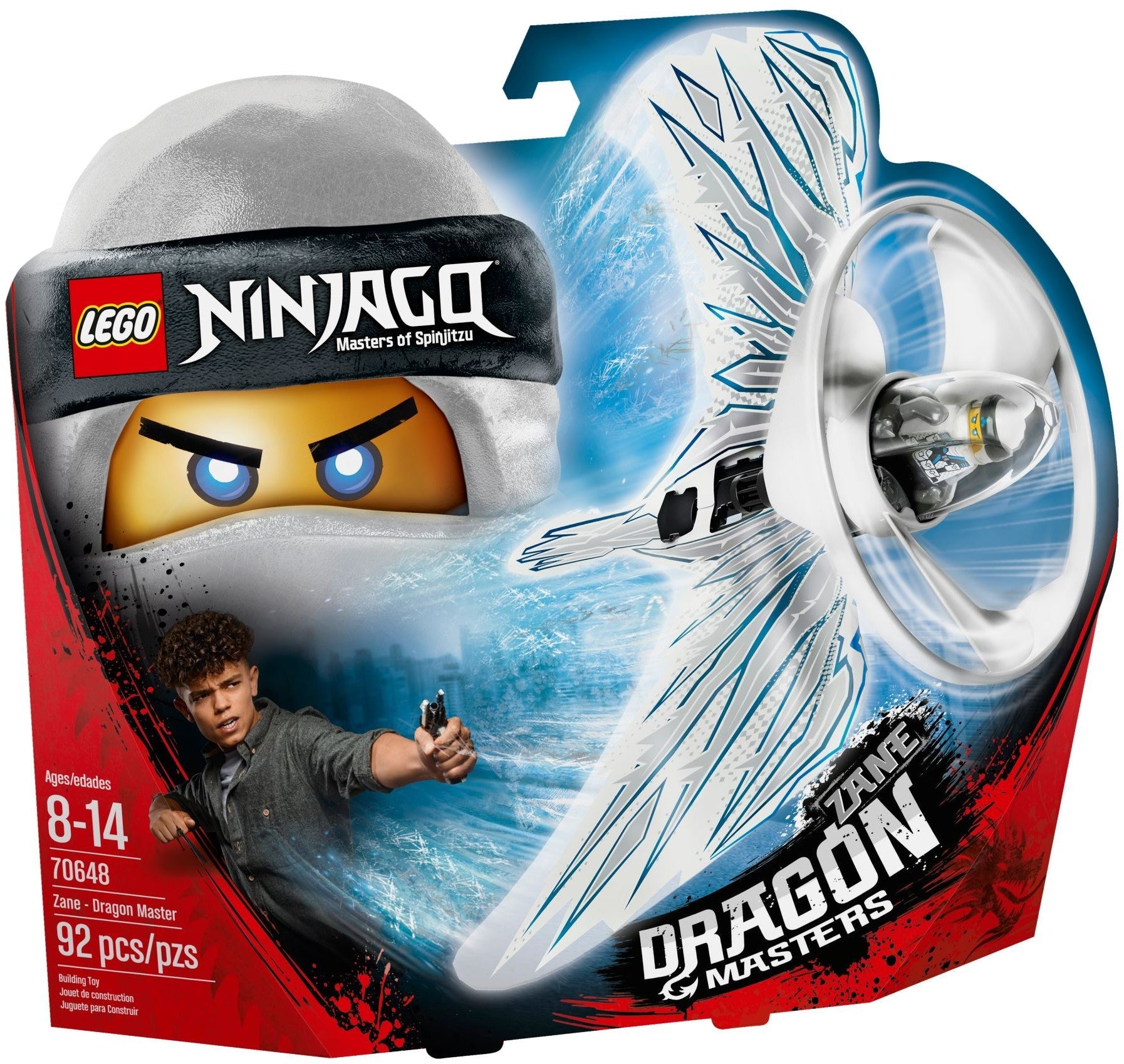 LEGO 70648 Zane - Dragon Master Flyer Ninja Toy - SuperSaverAU - view 1