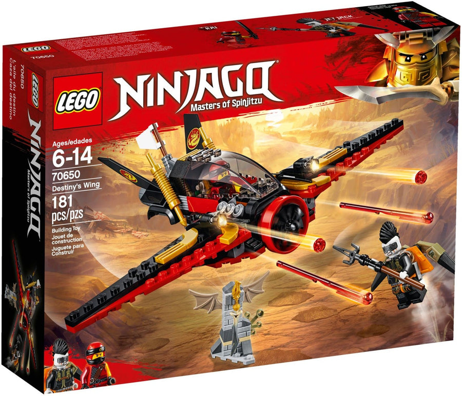 LEGO 70650 Destiny's Wing: Kai's Ninja Jet Fighter Plane - SuperSaverAU - view 1