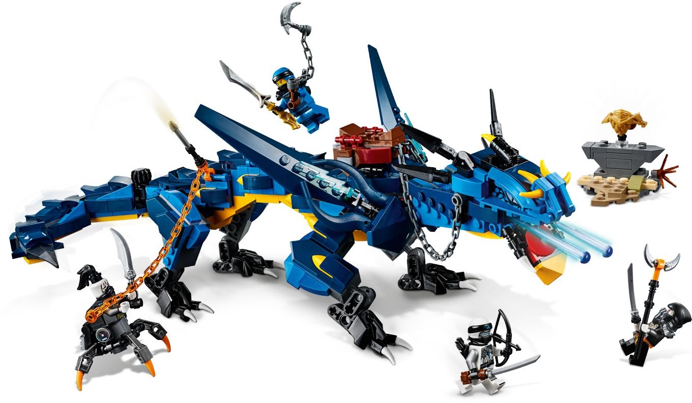 LEGO 70652 Stormbringer Lightning Dragon Ninja Toy